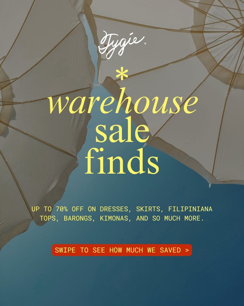 tygie warehouse sale